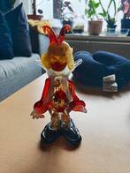 Murano Clown Uranium Glas met Cadmium, Ophalen of Verzenden