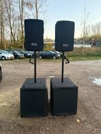 Rcf TT speakers, Ophalen of Verzenden, Zo goed als nieuw, 1000 watt of meer, P.A.
