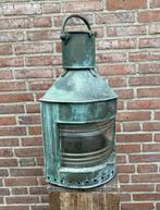 Authentieke scheepslamp stuurboord/bakboord , Ophalen of Verzenden