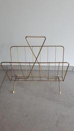 Vintage lectuurbak, magazine houder,krantenbak, krantenrek, Huis en Inrichting, Woonaccessoires | Krantenbakken en Lectuurbakken