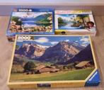 3 Mooie puzzels, Ophalen of Verzenden, 500 t/m 1500 stukjes, Gebruikt, Legpuzzel