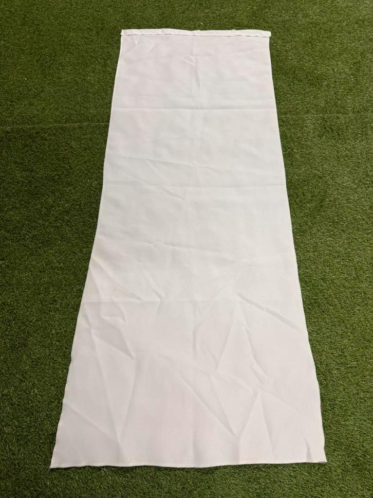 Nieuwe witte voortent gordijnen, Caravans en Kamperen, Caravan accessoires, Nieuw, Verzenden