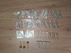 Partij broches verschillende soorten., Sieraden, Tassen en Uiterlijk, Broches, Overige materialen, 4 tot 7 cm, Overige kleuren