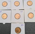 Juliana UNC stuivers, dubbeltjes, kwartjes UNC/FDC, Koningin Juliana, Verzenden, Zilver, Losse munt