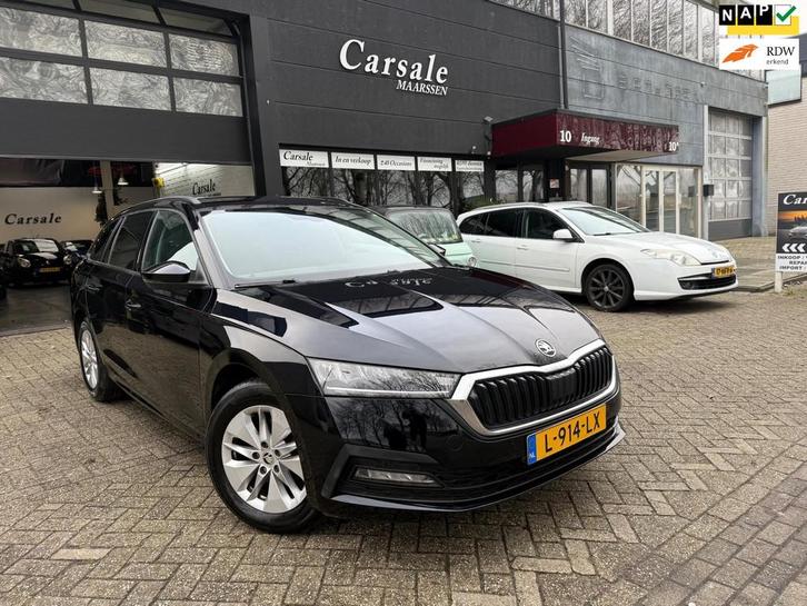 Skoda Octavia Combi 1.0 e-TSI Ambition automaat, Auto's, Skoda, Bedrijf, Te koop, Octavia, ABS, Airbags, Airconditioning, Bluetooth