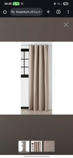 kwantum kant en klaar gordijnen Laura zand, Ophalen, Nieuw, 100 tot 150 cm, 200 cm of meer