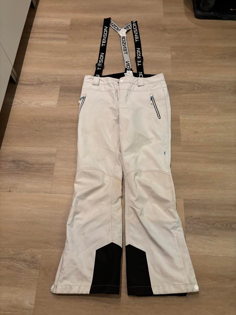 Tenson Skibroek Dames Wit Maat 40, Kleding | Dames, Wintersportkleding, Ophalen of Verzenden, Zo goed als nieuw, Maat 38/40 (M)