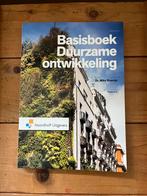 Basisboek Duurzame ontwikkeling derde druk, Boeken, Studieboeken en Cursussen, Roorda, Ophalen of Verzenden, Zo goed als nieuw