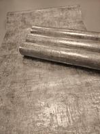Metaalkleurig betonlook behang, Ophalen of Verzenden, 10 tot 25 m², Grijs, Industrieel