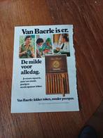 Advertentie van Baerle sigaren 2 1975, Ophalen of Verzenden, Zo goed als nieuw, Sigarenbandjes
