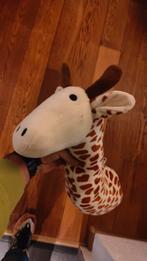 Giraffe dierenkop wanddecoratie, Ophalen of Verzenden, Zo goed als nieuw, Wanddecoratie