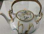 MARIE W.G.& C. PORSELEIN THEE/MOKKA POT MET VOGELTJES EROP !, Antiek en Kunst, Ophalen of Verzenden
