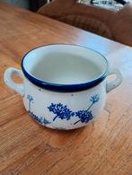 Bunzlau Castle Soepkom - Handgemaakt!, Huis en Inrichting, Keuken | Servies, Ophalen of Verzenden, Zo goed als nieuw, Kom(men)