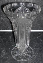 KRISTAL * VAAS 3 * TAPS TOELOPEND MODEL * Op Voet *, Overige kleuren, Verzenden, Nieuw, Glas