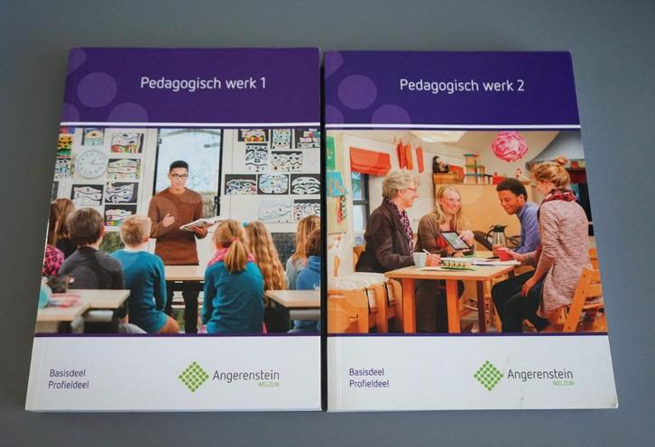 Basisprofielboeken pedagogisch werk 1 + 2, Boeken, Studieboeken en Cursussen, Zo goed als nieuw, MBO, Ophalen of Verzenden