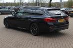 BMW 5 Serie Touring 520d High Exe. M Sport / Panoramadak / C, Auto's, Lichtsensor, Zwart, Leder, Diesel