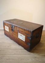 Vintage kamferkist, reiskist, Antiek en Kunst, Ophalen of Verzenden