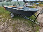 Polyester boot + trailer, Ophalen, Gebruikt, Tot 10 pk, 3 tot 6 meter