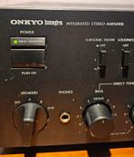 Onkyo INTEGRA A8270 2x80watt Made in Japan, MM/MC + garantie, ONKYO, Refurbished, Ophalen of Verzenden, 120 watt of meer