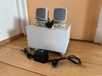 Altec Lansing ACS340 pc speaker set met subwoofer, Computers en Software, Pc speakers, Ophalen, Gebruikt, Audiokanaal 2.1, Altec lansing