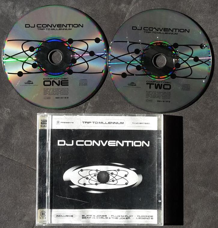 CD - DJ Convention - Trip To Millennium - Trance House Techn, Cd's en Dvd's, Cd's | Dance en House, Zo goed als nieuw, Techno of Trance