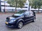 Volkswagen Touran 1.9 TDI 77KW Cross 2008 Zwart, Voorwielaandrijving, Stof, 4 cilinders, 7 stoelen