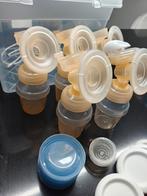 Philips Avent Dubbele Borstkolf + 5 Sets + Handkolf, Ophalen of Verzenden, Gebruikt, Borstkolf