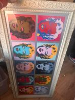 Marlyn Monroe wall art. Marilyn Monroe Wanddecoratie Pop Art, Huis en Inrichting, Ophalen, Zo goed als nieuw, Hout, Minder dan 50 cm