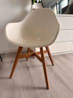 Ikea Kuipstoel Wit, Huis en Inrichting, Ophalen, Kunststof, Wit, Zo goed als nieuw