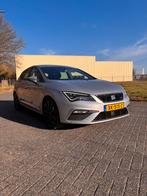 Seat Leon 1.5 TSI fr 130PK 2019/keyless/lane assist/adaptive, Auto's, Seat, Voorwielaandrijving, Zwart, 4 cilinders, Leon