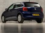 Volkswagen Polo 1.2-12V Sportline (NAVIGATIE, STOELVERWARMIN, Auto's, Voorwielaandrijving, Euro 5, Zwart, Blauw