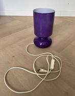 IKEA Lykta Tafellamp Paars - Gebruikt, Ophalen of Verzenden, Gebruikt, Glas, Minder dan 50 cm