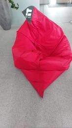 Rode Zitzak - Comfortabel en Stijlvol!, Huis en Inrichting, Zitzakken, Ophalen of Verzenden, Gebruikt, Rood, Zitzak