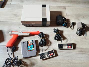 Nintendo nes mario/duckhunt set beschikbaar voor biedingen