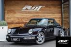 Porsche 911 964 Cabriolet 3.6 handgeschakeld (bj 1991), Achterwielaandrijving, Zwart, 3600 cc, Onderhoudsboekje