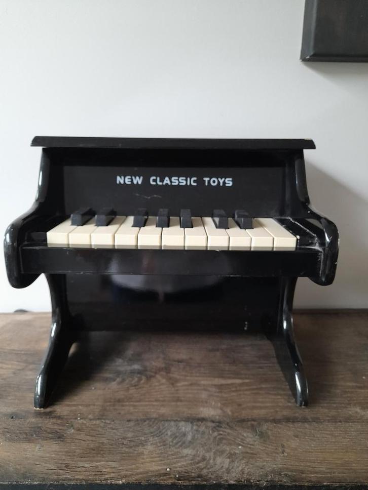Leuke brocante speelgoed piano, Antiek en Kunst, Antiek | Speelgoed, Ophalen of Verzenden