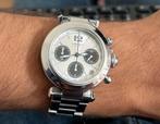 Cartier Pasha Chronograph 2421, Sieraden, Tassen en Uiterlijk, Horloges | Heren, Overige merken, Staal, Gebruikt, Staal