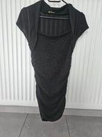 zwarte T-shirt met glinsters, Kleding | Dames, Maat 38/40 (M), Terra di Siena, Zwart, Ophalen of Verzenden