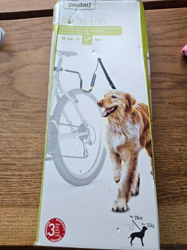 Zoofari honden fietslijn nieuw in doos, Dieren en Toebehoren, Honden-accessoires, Ophalen of Verzenden
