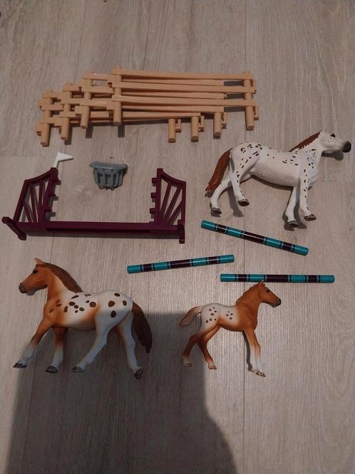 Schleich Appaloosa familie, Verzamelen, Speelgoed, Gebruikt, Ophalen