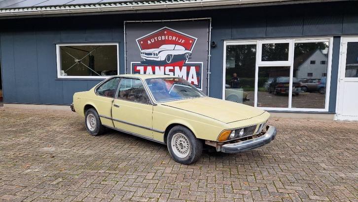 BMW 633 CSI Coupe 1982 inruil mogelijk, Auto's, Oldtimers, Bedrijf, Te koop, BMW, Benzine, Coupé, Automaat, Zilver of Grijs, Overige kleuren