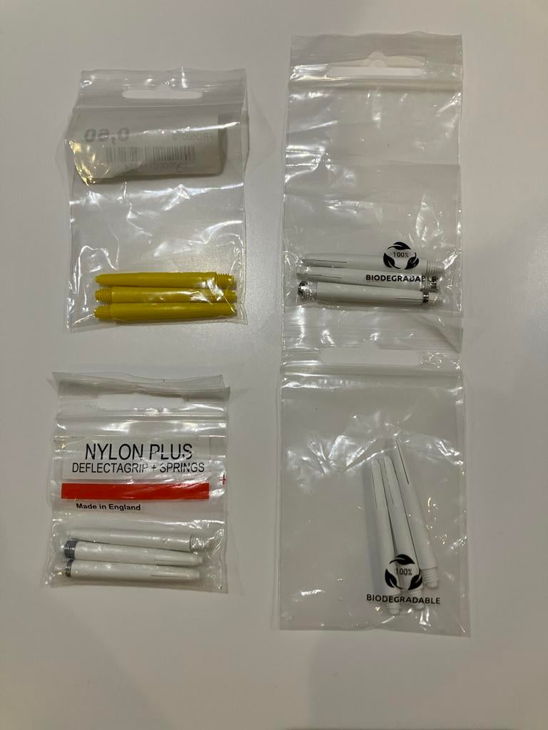 Dart Shafts (inbetween) - 4 Sets - Nieuw, Sport en Fitness, Darts, Ophalen of Verzenden, Nieuw, Shafts