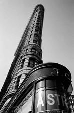 Teun Voeten - ingelijste grote foto Flat Iron building, Ophalen