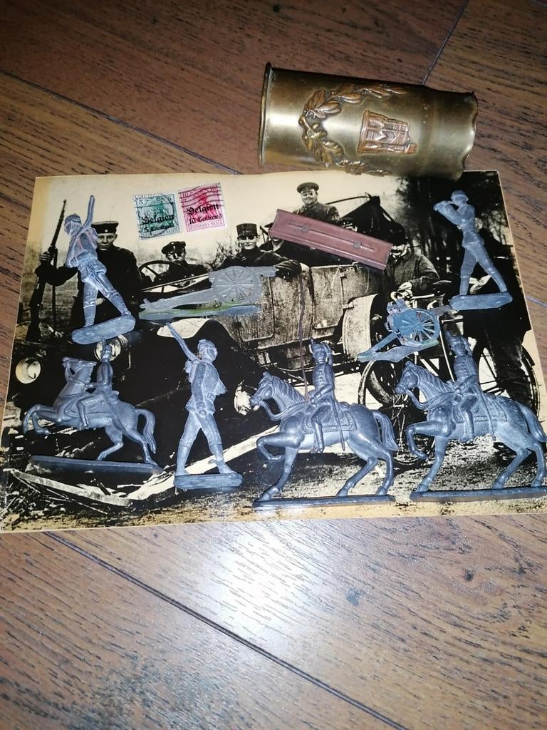 Lotje WO1 Duits-Frans, Verzamelen, Militaria | Tweede Wereldoorlog, Hulzen of Bodemvondsten, Duitsland, Ophalen of Verzenden