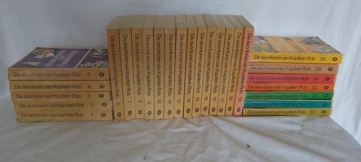 UNIEK: De Avonturen van Kapitein Rob - Complete Reeks 1 t/m, Boeken, Stripboeken, Gelezen, Complete serie of reeks, Ophalen