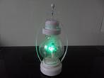 Lantaarn met verschillende kleuren led hoog 32 cm., Ophalen, Zo goed als nieuw