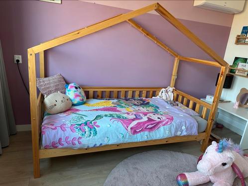 Vipack sofaBed Dallas huis, 2 jaar oud, Kinderen en Baby's, Kinderkamer | Bedden, Zo goed als nieuw, 180 cm of meer, 85 tot 100 cm