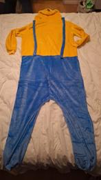 Carnavalspak Minions mt XL, Ophalen of Verzenden, Zo goed als nieuw, Carnaval