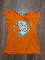 Frozen oranje t-shirt maat 116 122. Oranje shirt frozen 116, Kinderen en Baby's, Kinderkleding | Maat 116, Disney, Meisje, Ophalen of Verzenden