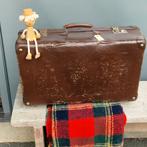 Vintage Bruine Koffer, Ophalen